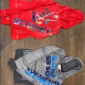 2 medium sized Ron Jon Sweatshirts